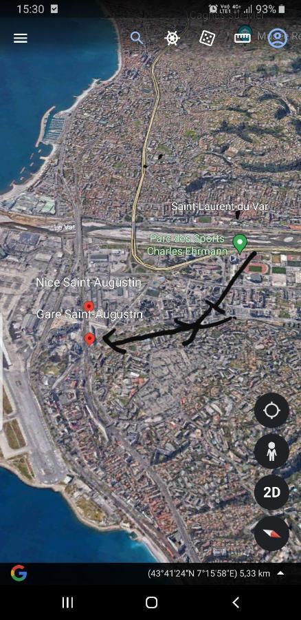 Appartements Renove 2023 Proche Aeroport 5Min, Gare Sncf 2 Min, Tramway Au Pied De L'Immeuble , Parking Possible, Renovated Apartments 2023 Near The Airport 5 Min, Train Station 2 Min, Tram Next To The Building 1 Min, Parking Possible Nicea Zewnętrze zdjęcie